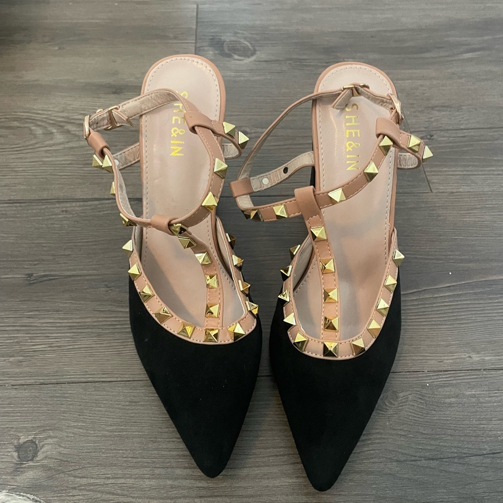 Black heels